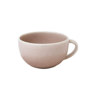 Rustic Crackle-Glaze Tea Cup
