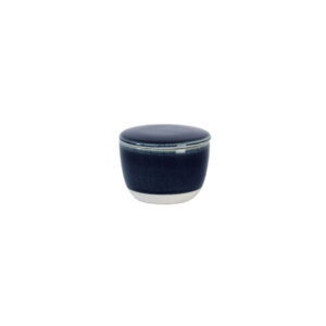 Artisan Stoneware Sugar Bowl - Midnight Blue
