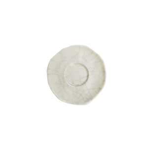 Quartz White Everyday Saucer